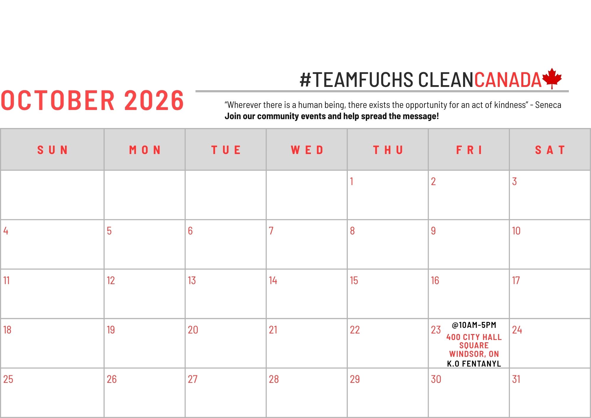 Event Calendar